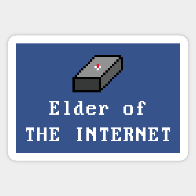 Elder of The Internet Magnet by geekchic_tees